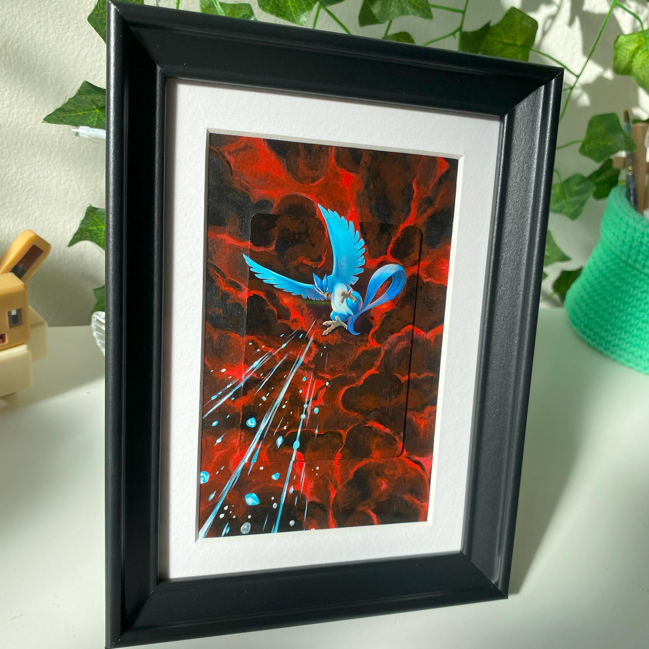 Ice Legendary Bird Full Art Painting