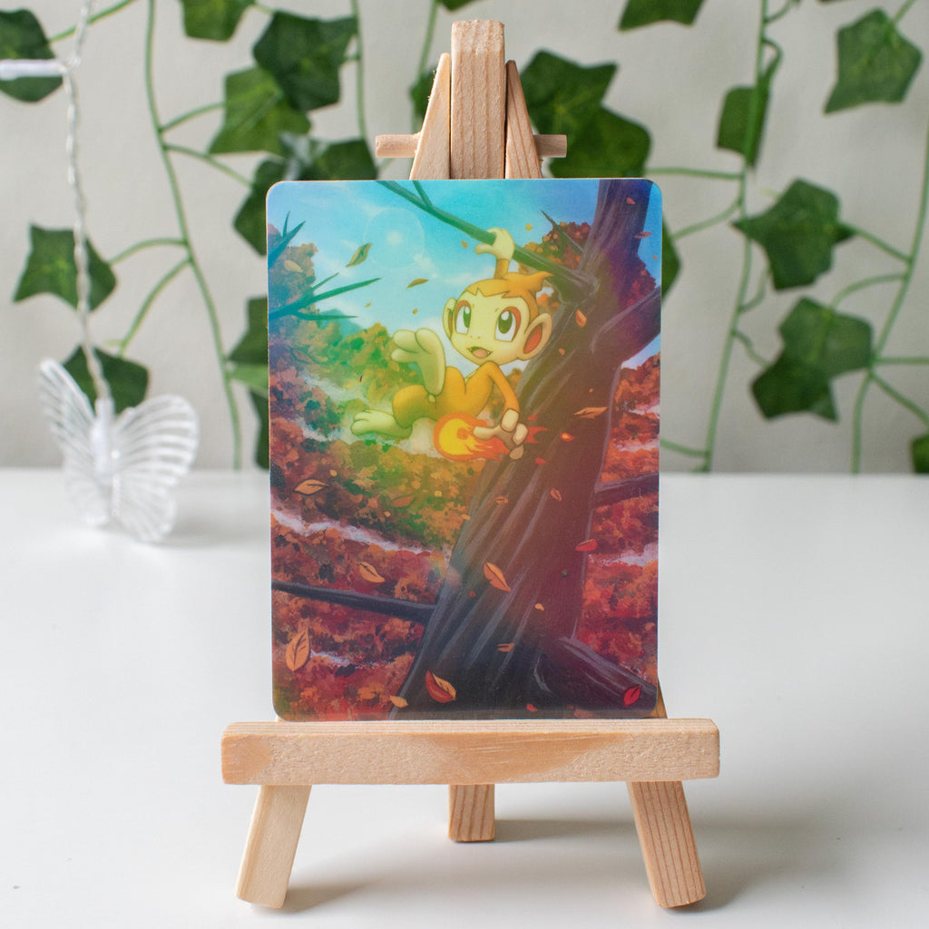 Fire Chimp Full Art Print
