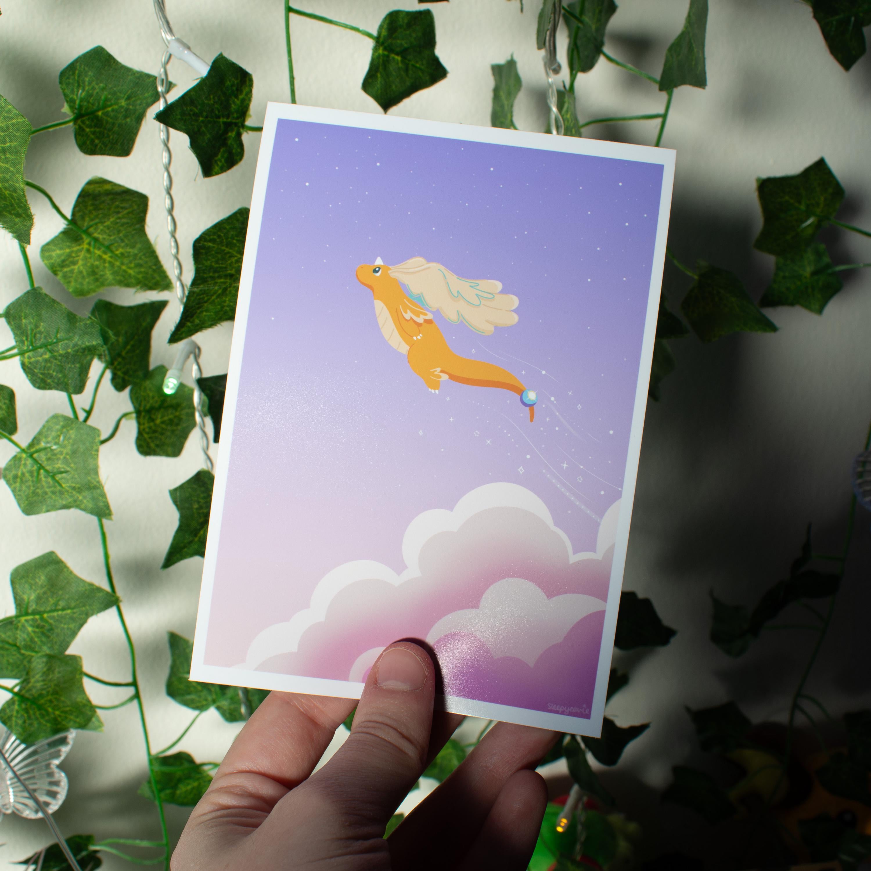 Purple Sky Print