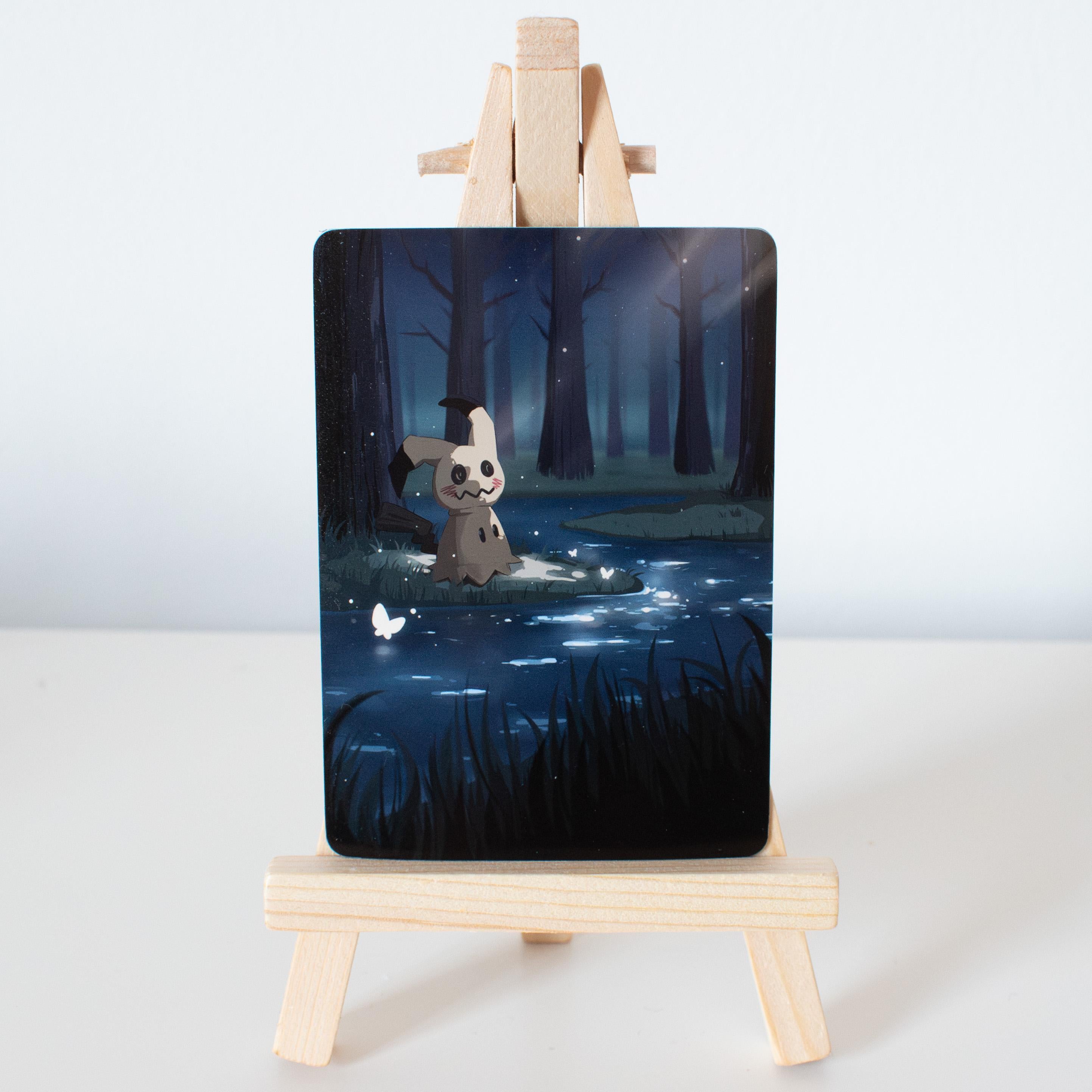 Moonlit Forest Custom Card