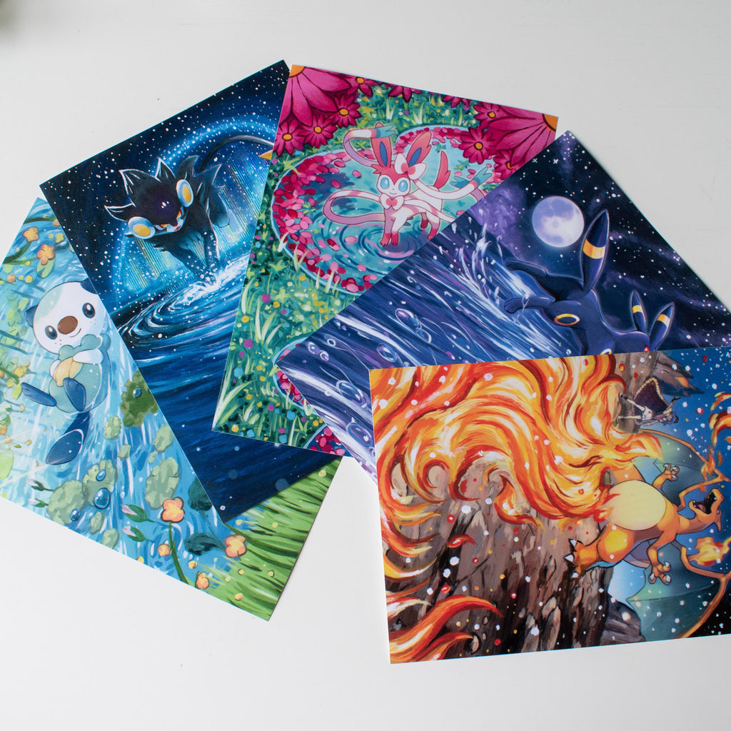 Poke Art Prints (5x7)