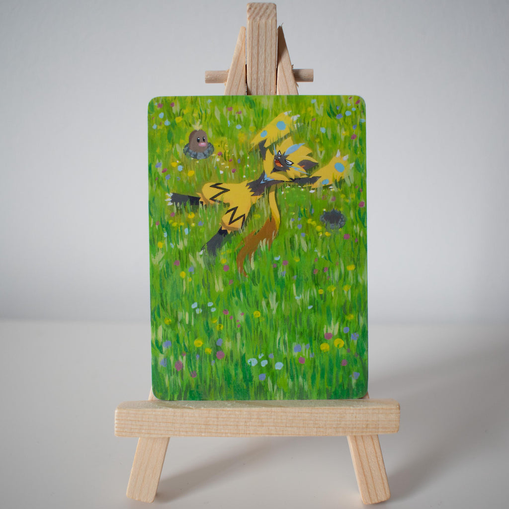 Flower Field Full Art Print