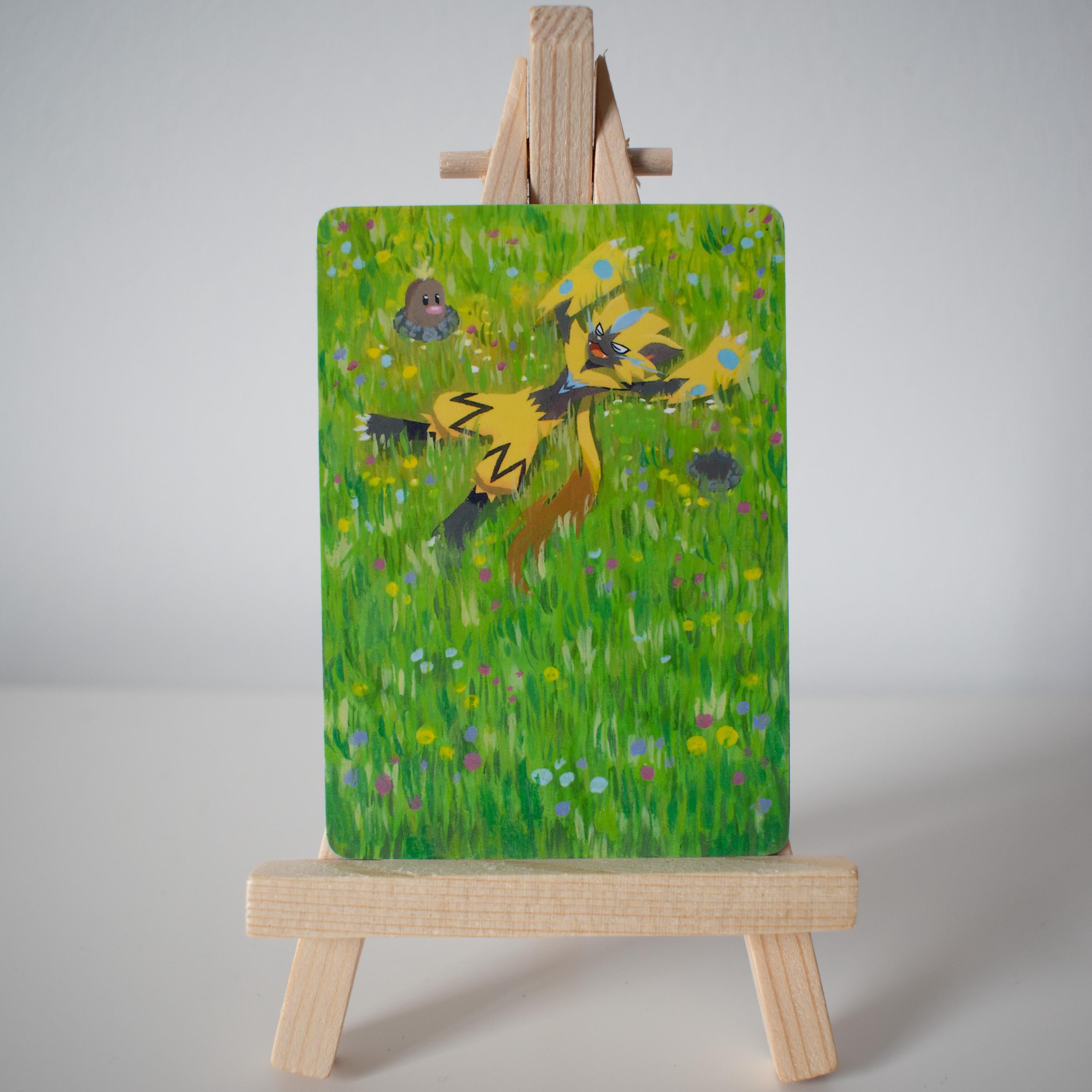 Flower Field Full Art Print