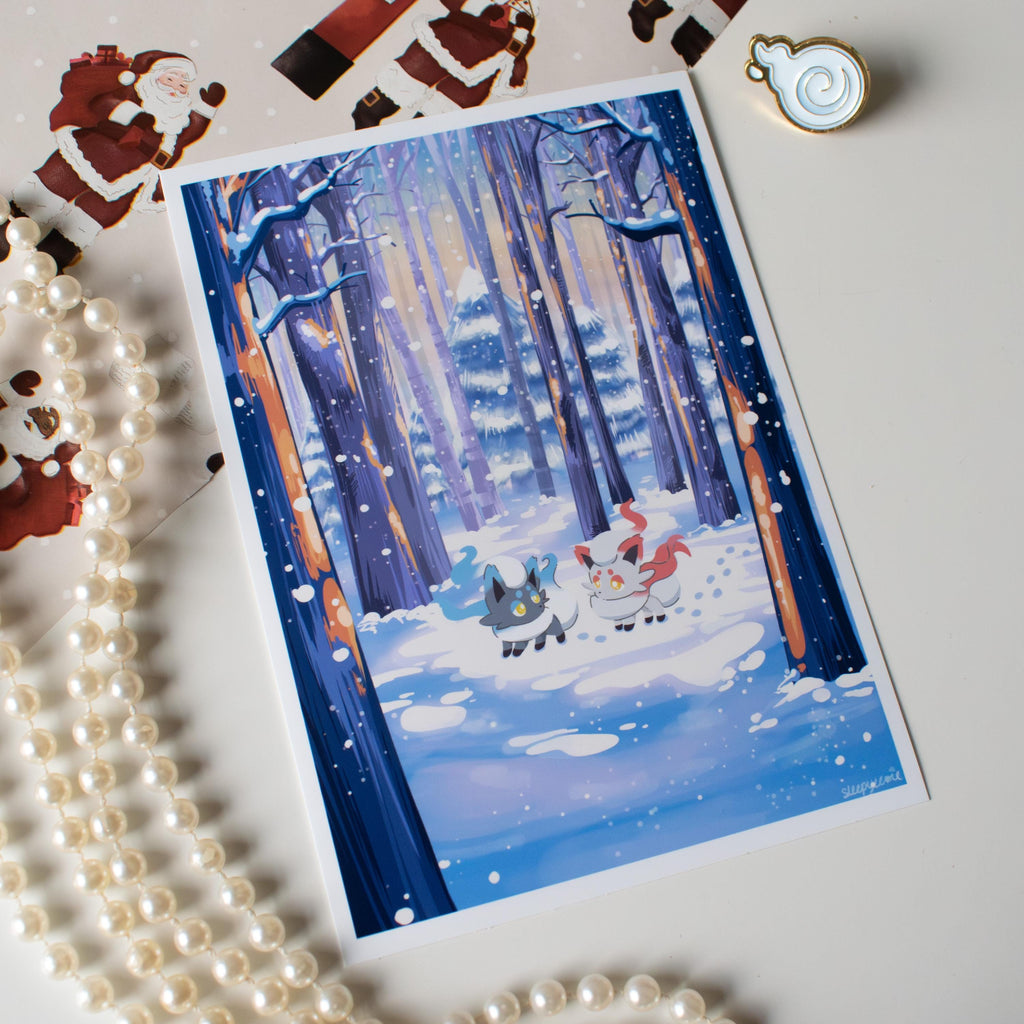 Winter Forest Print