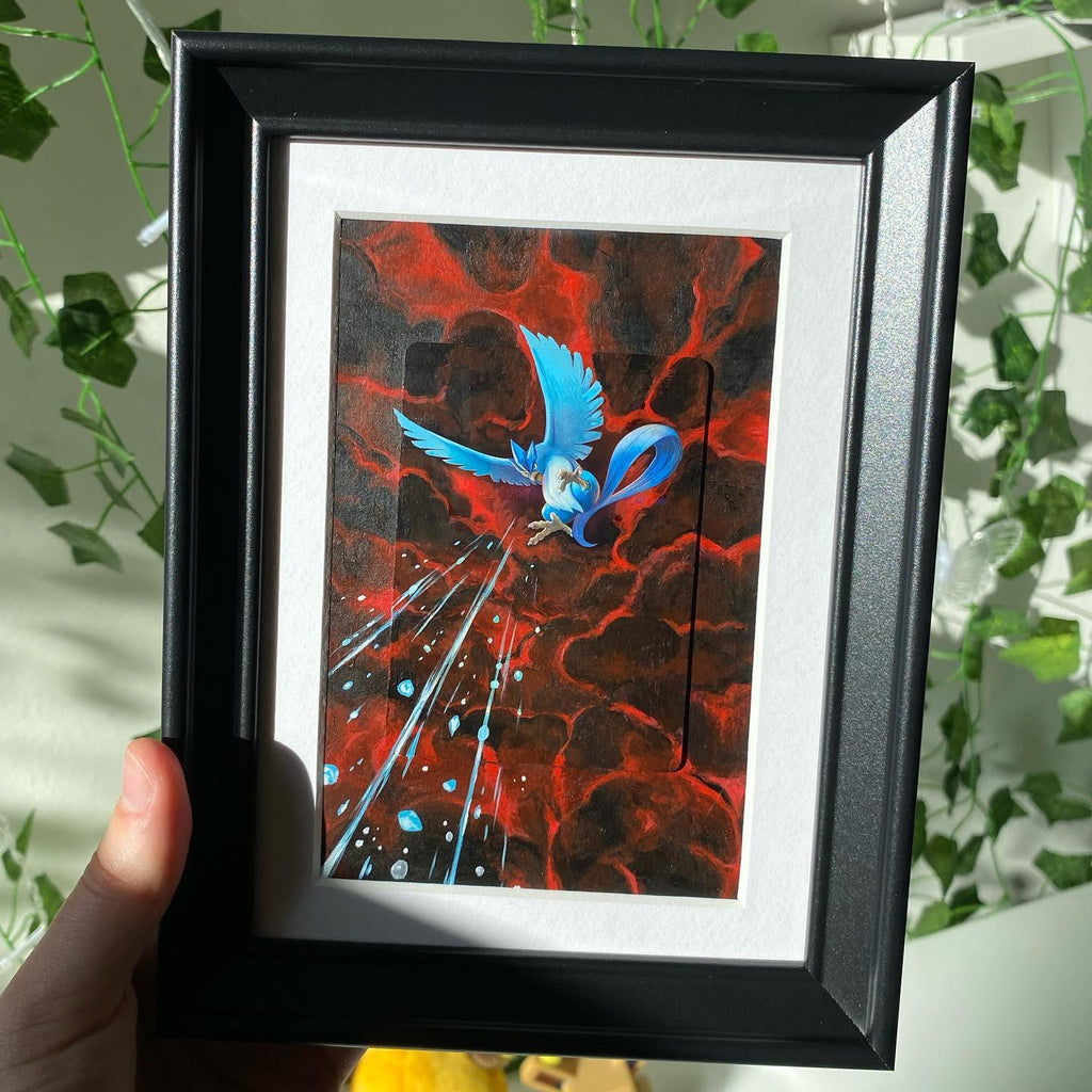 Ice Legendary Bird Full Art Painting