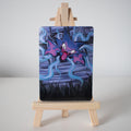 Purple Ghost Full Art Print