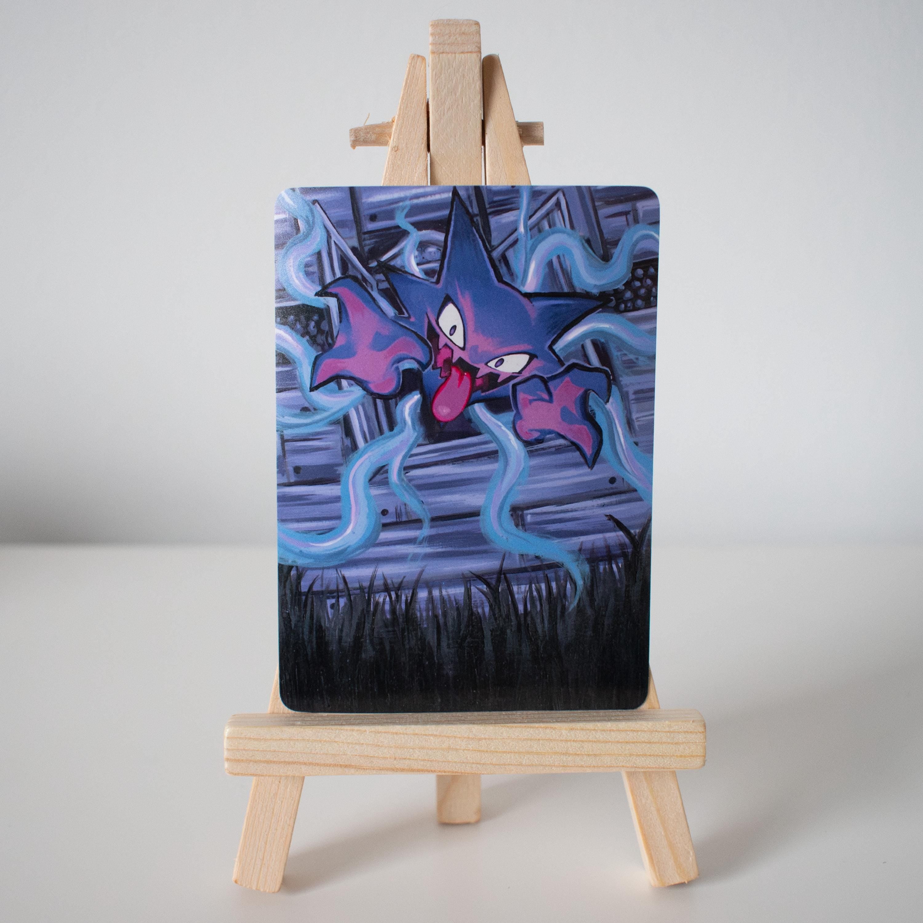 Purple Ghost Full Art Print