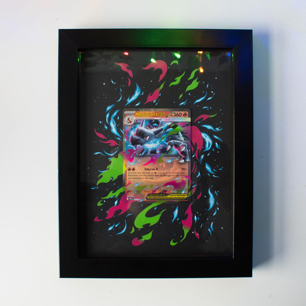 Fire Lizard Extended Art Painting