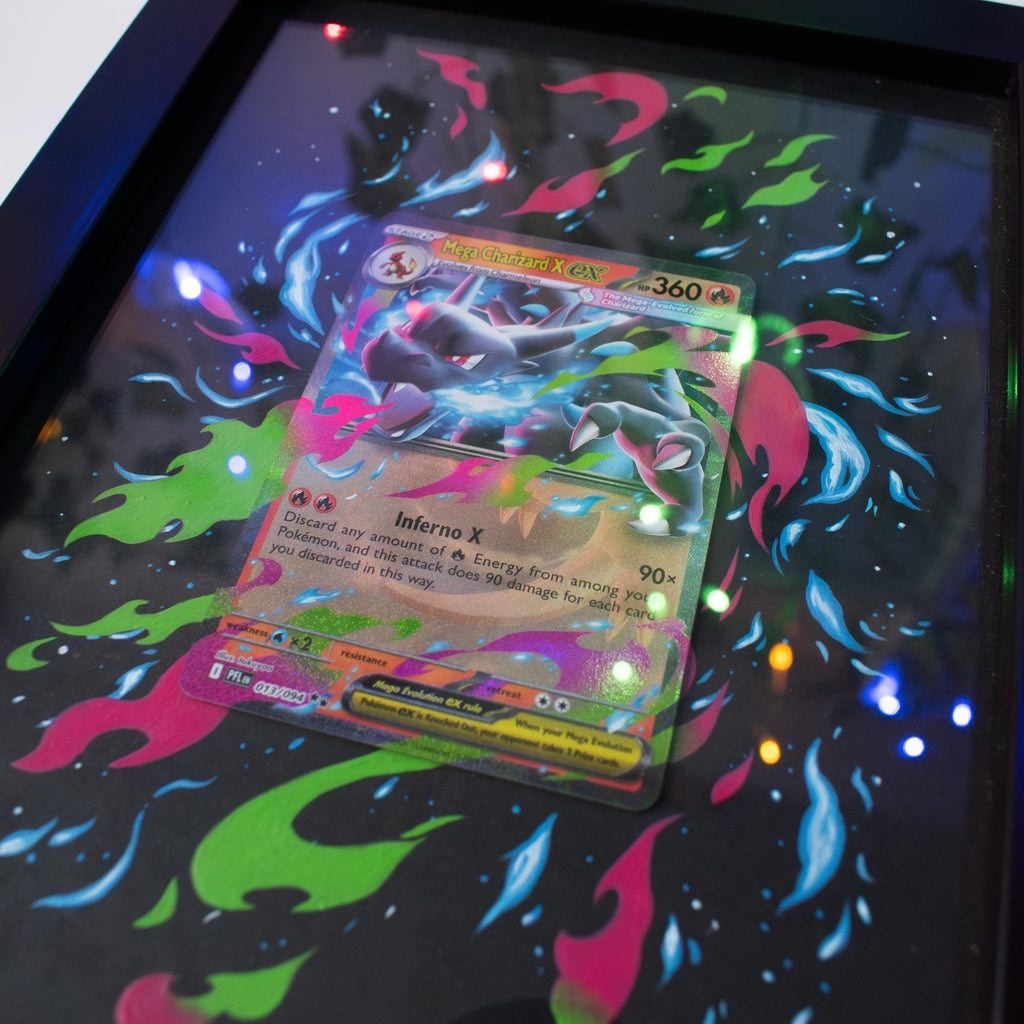 Fire Lizard Extended Art Painting