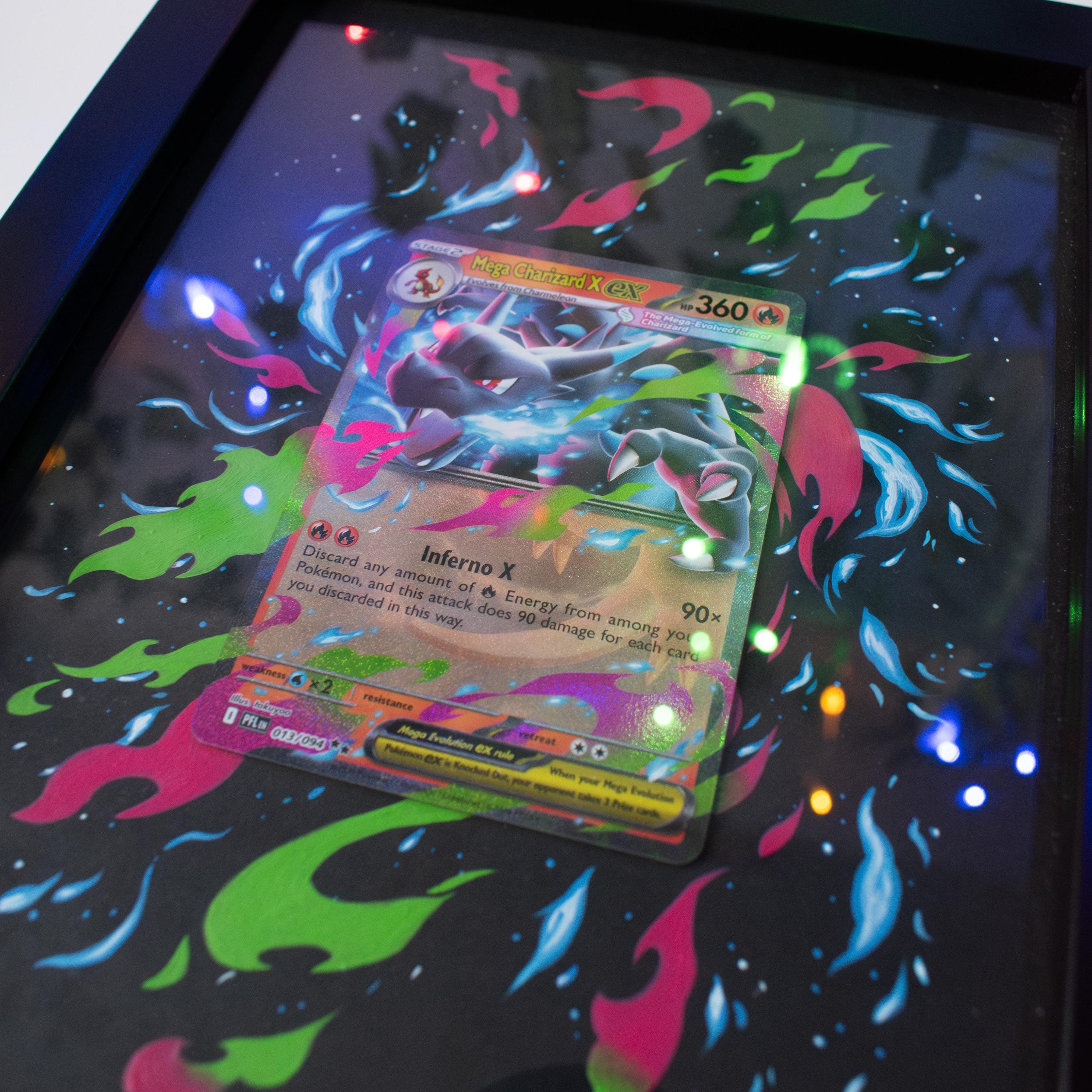 Fire Lizard Extended Art Painting
