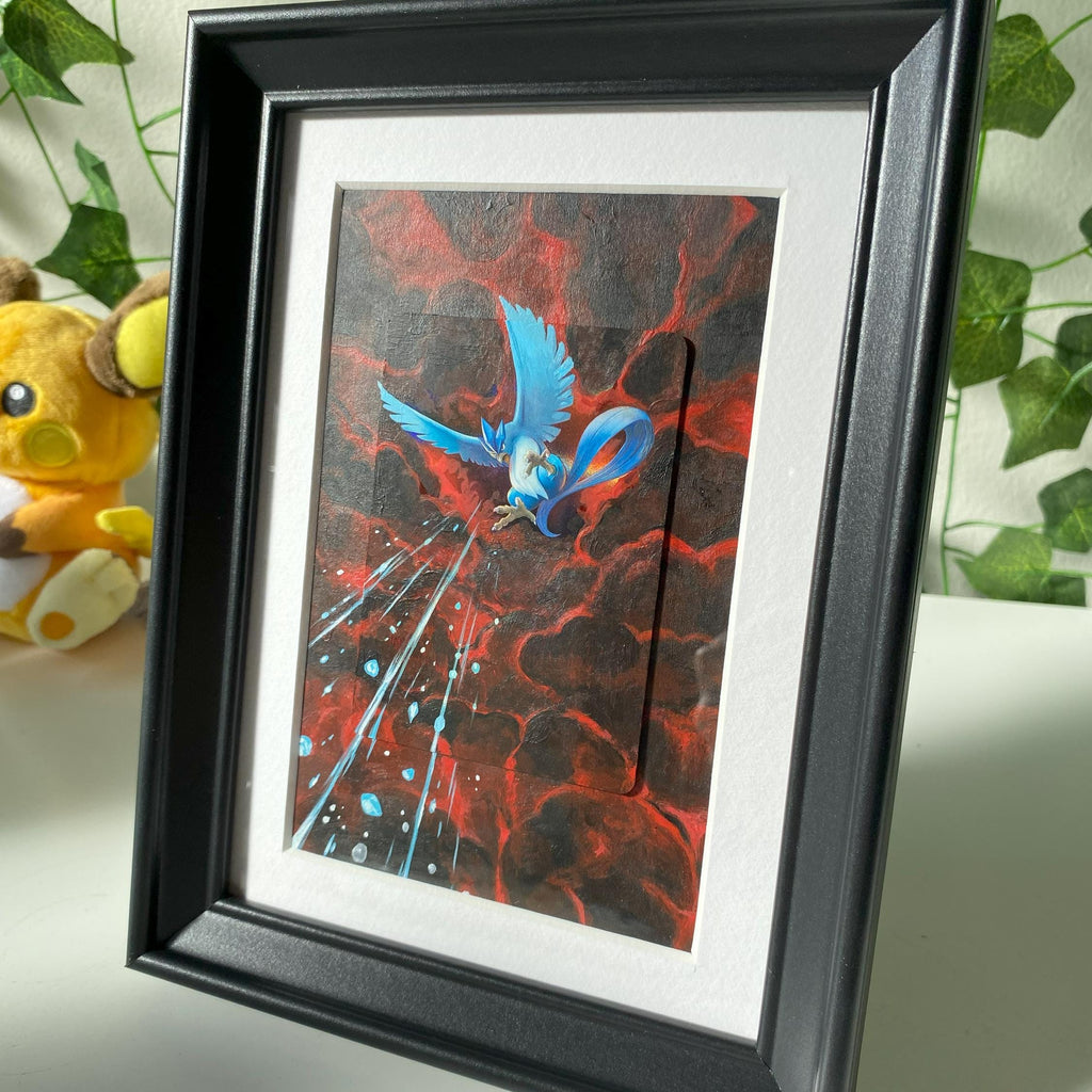 Ice Legendary Bird Full Art Painting