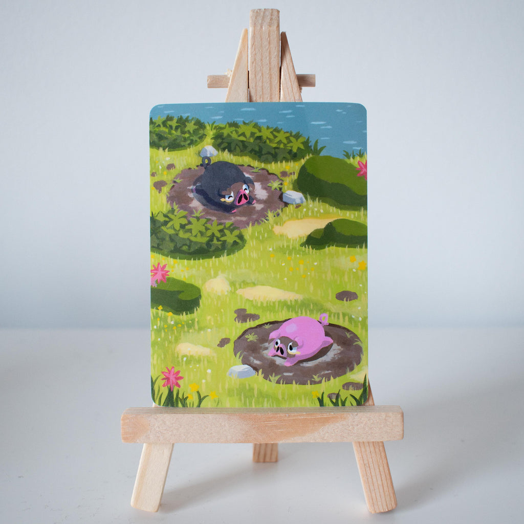Cozy Meadow Full Art Print