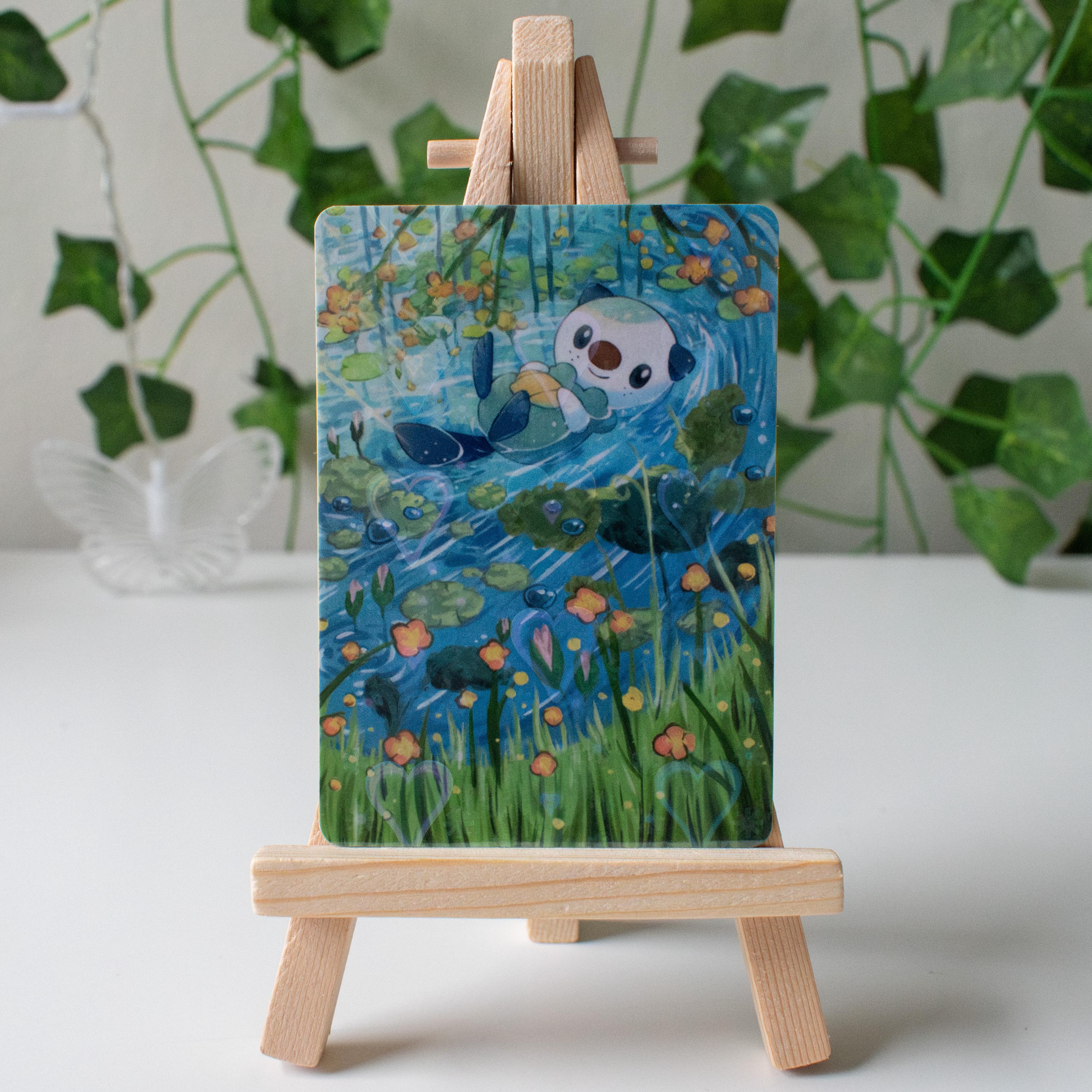 Sea Otter Full Art Print