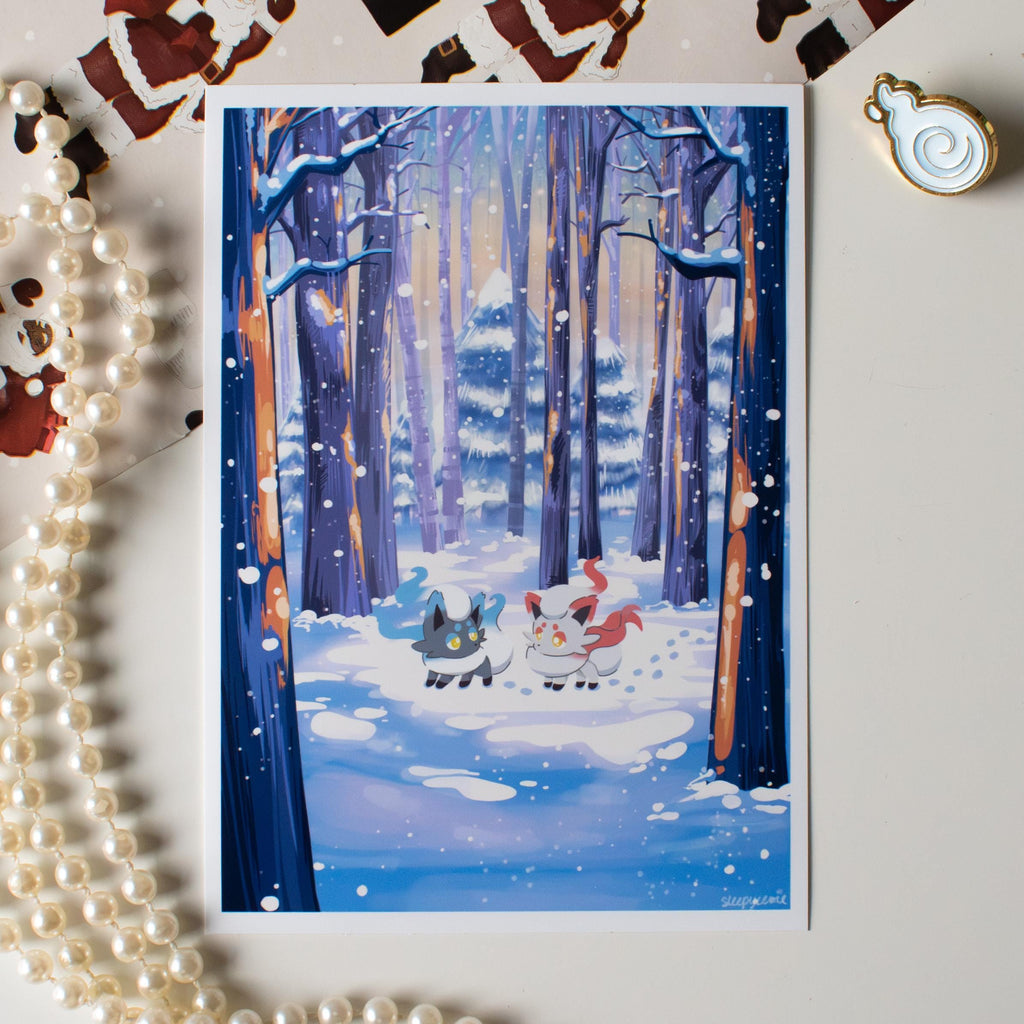 Winter Forest Print