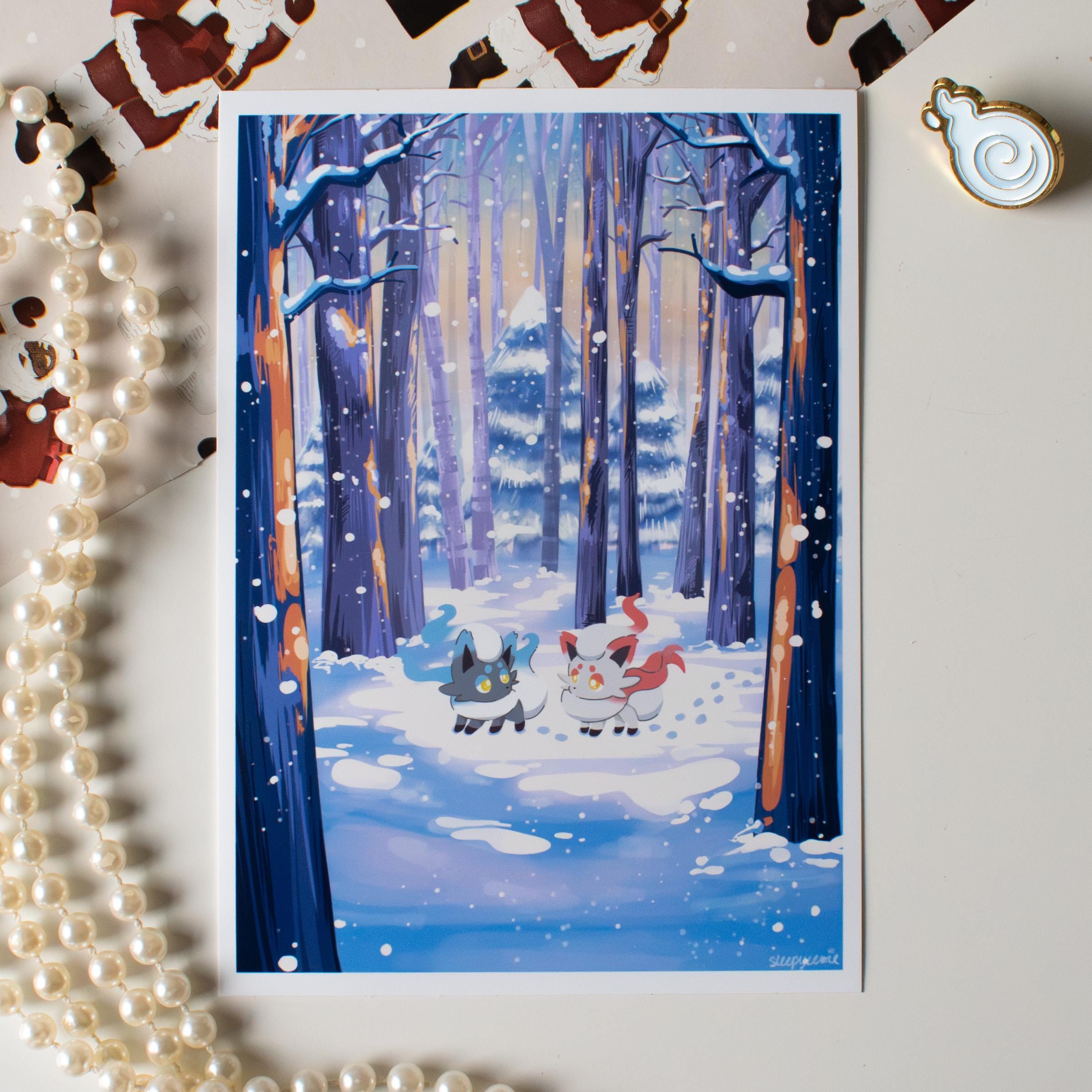 Winter Forest Print