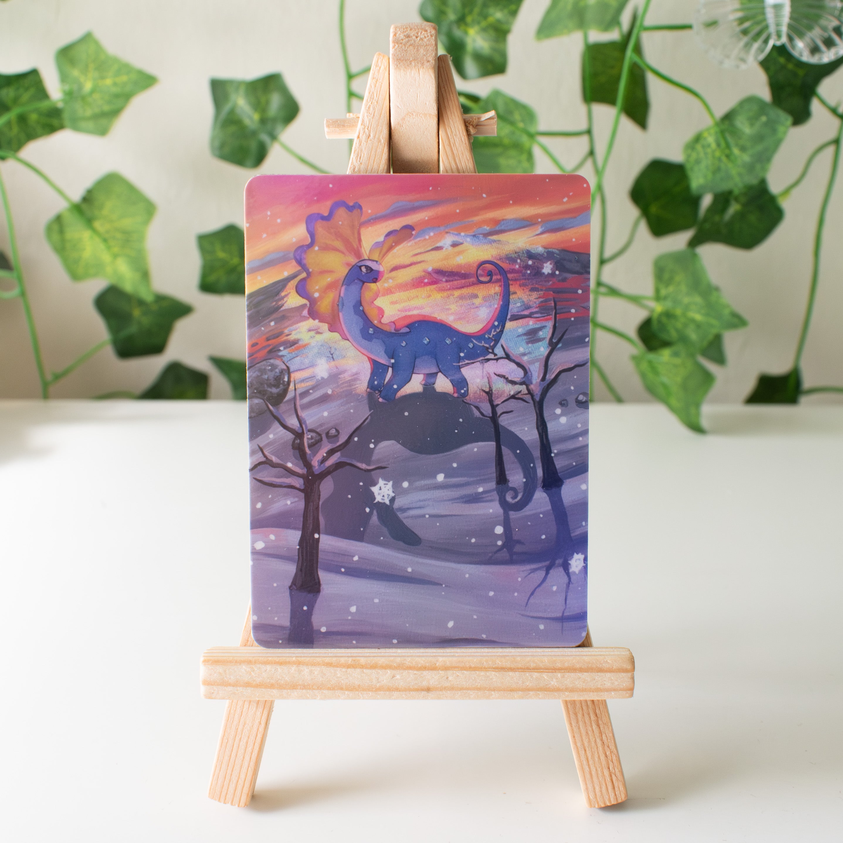 Tundra Sunset Full Art Print