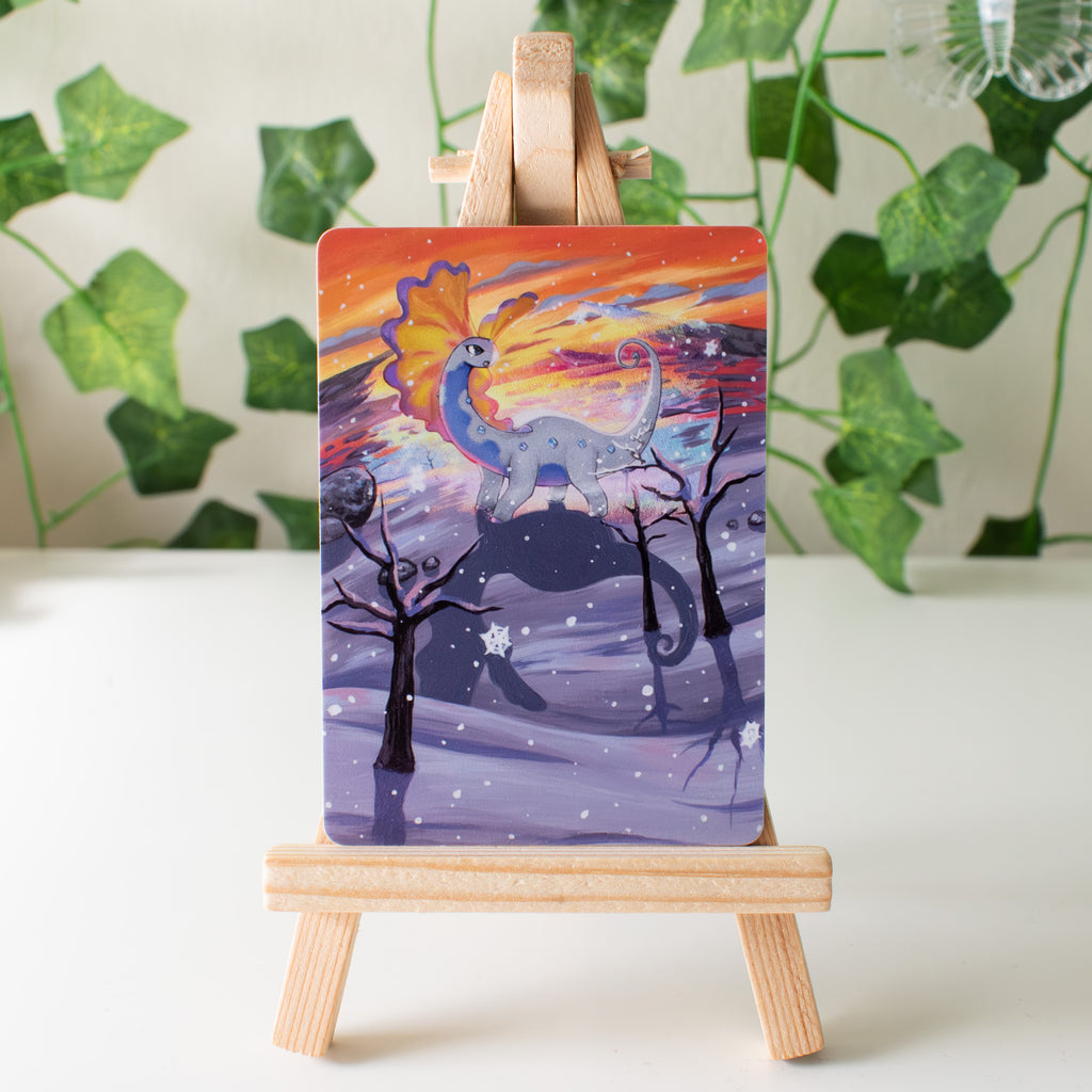 Tundra Sunset Full Art Print