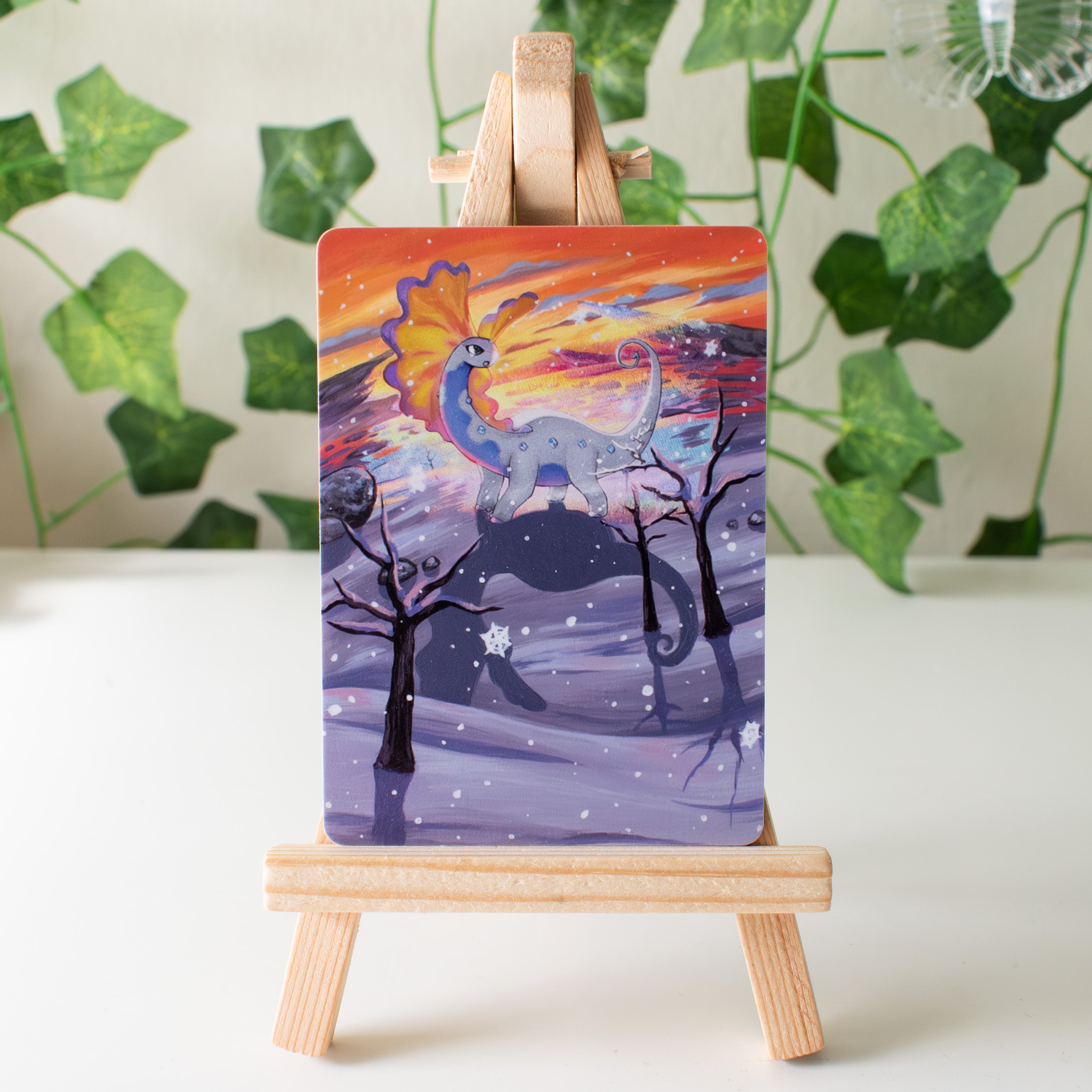 Tundra Sunset Full Art Print