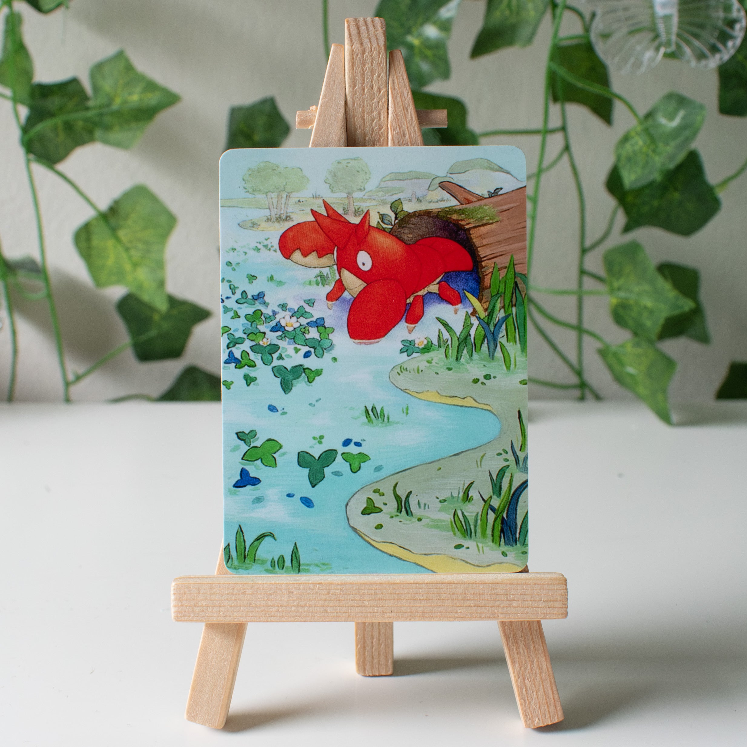 River Crab Full Art Print