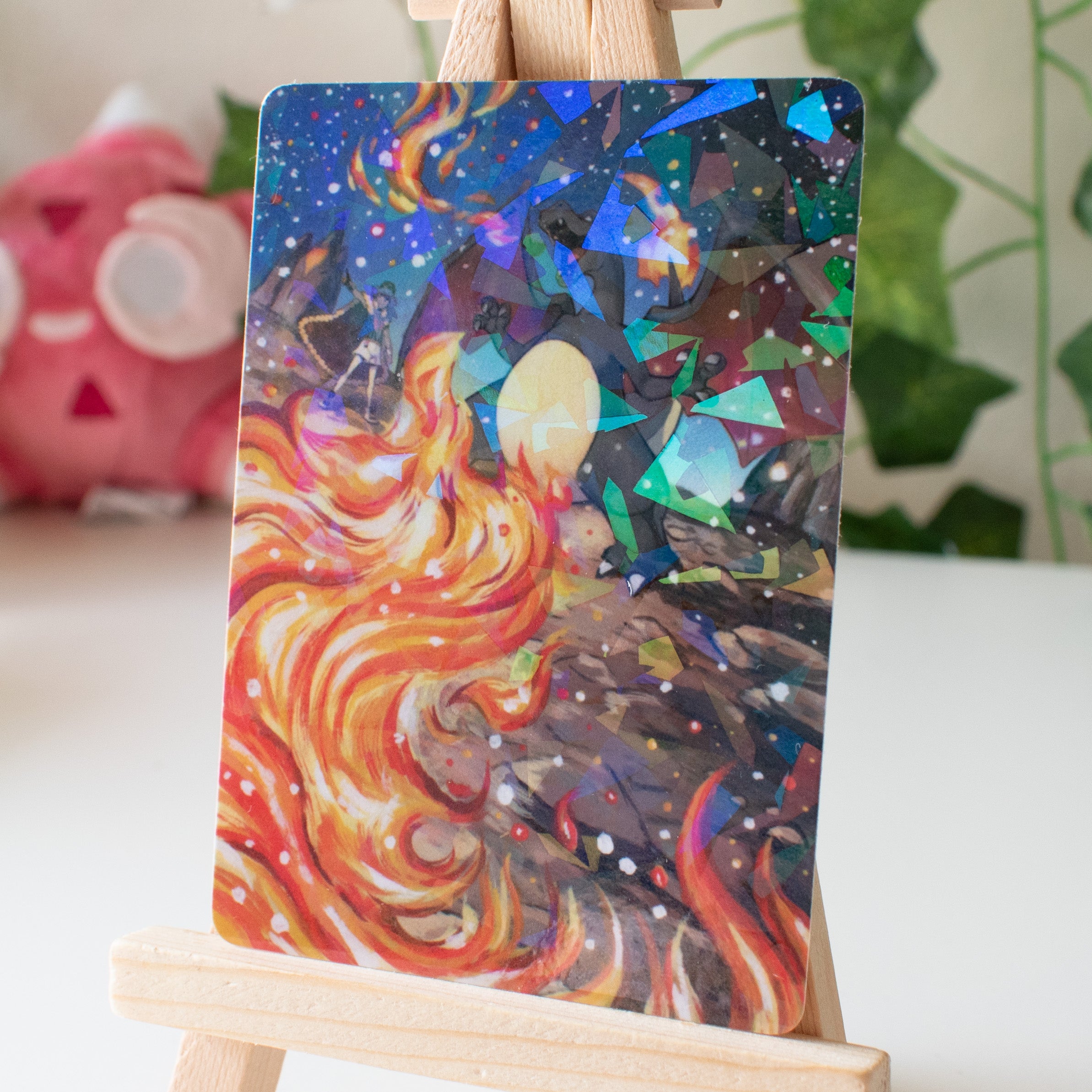 Fire Lizard Full Art Print