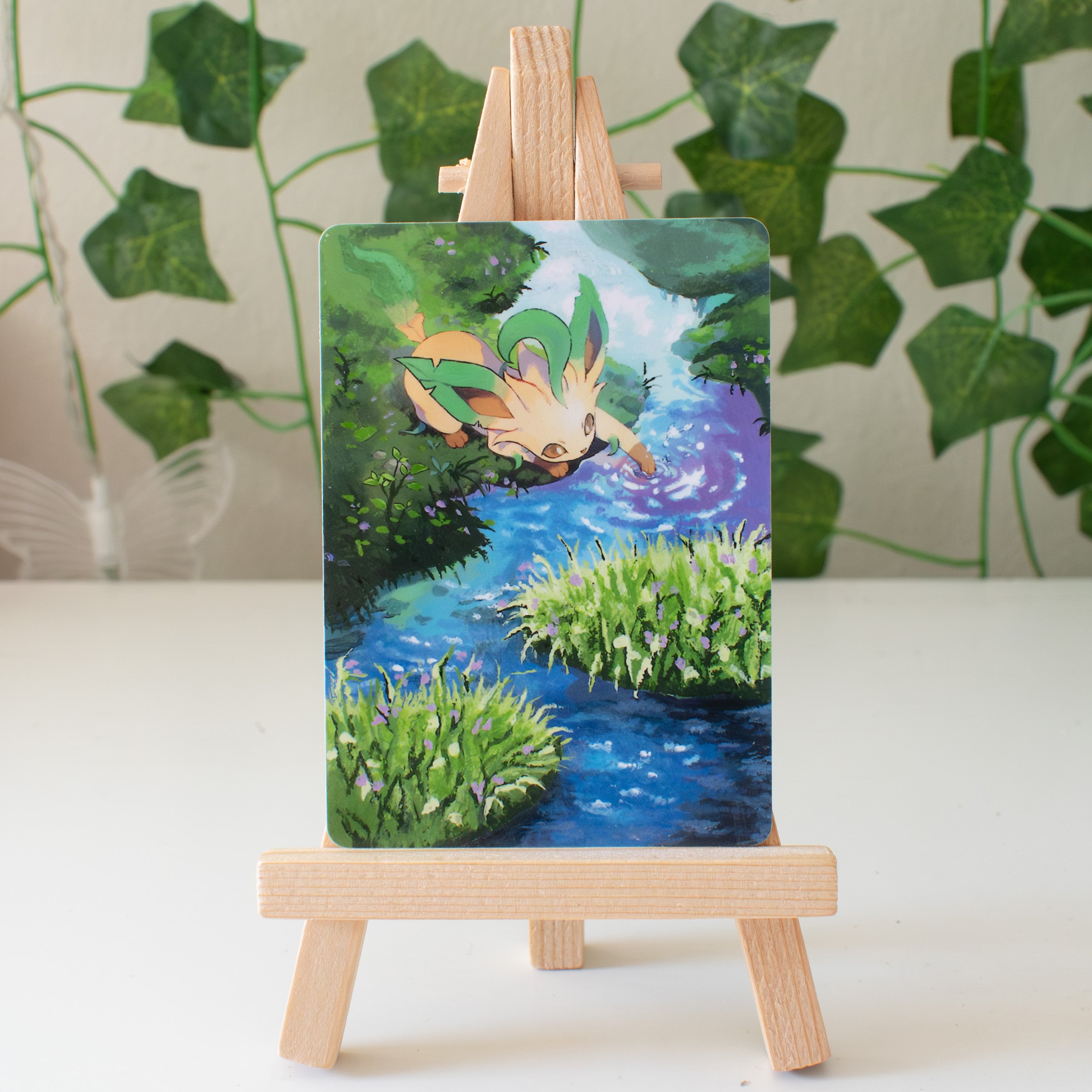 Peaceful Pond Full Art Print