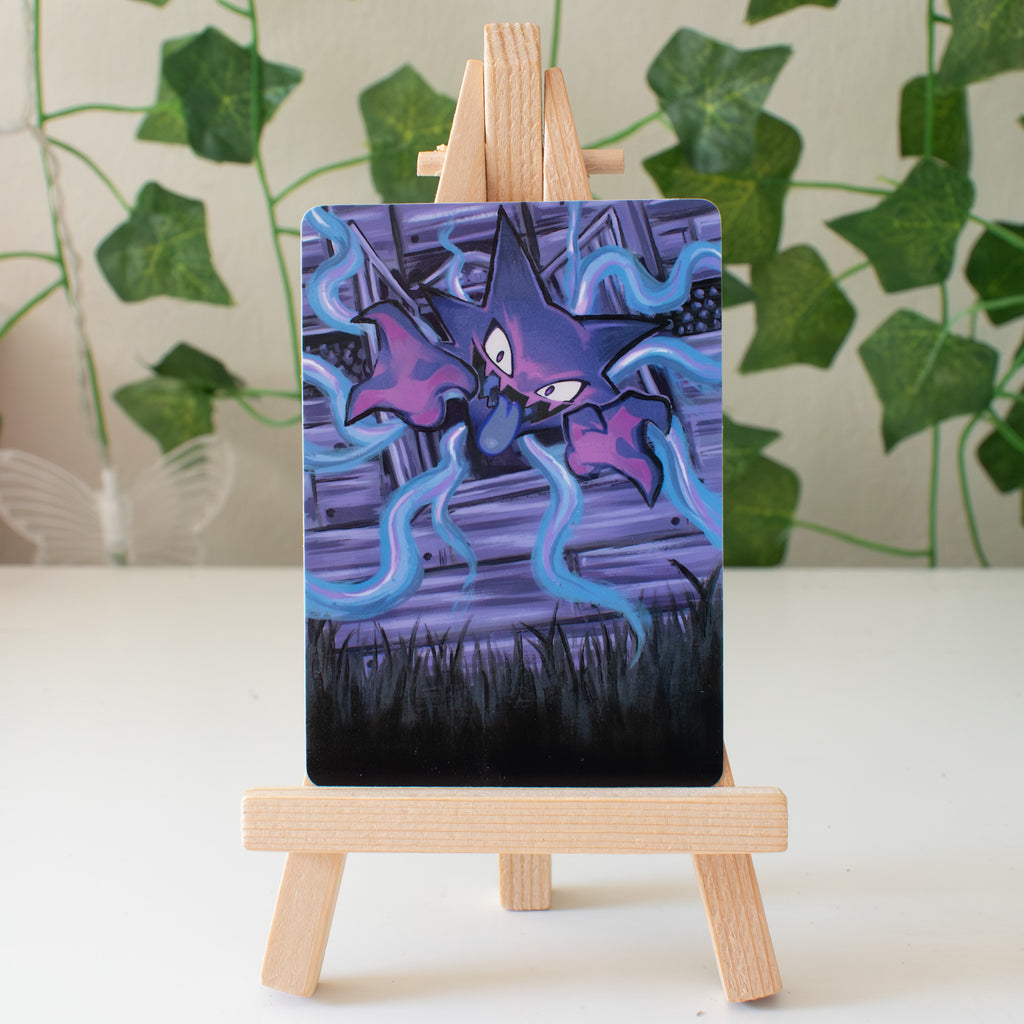 Purple Ghost Full Art Print