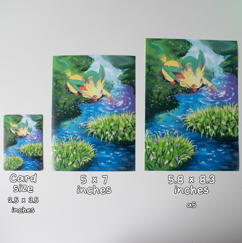 Poke Art Prints (A5)
