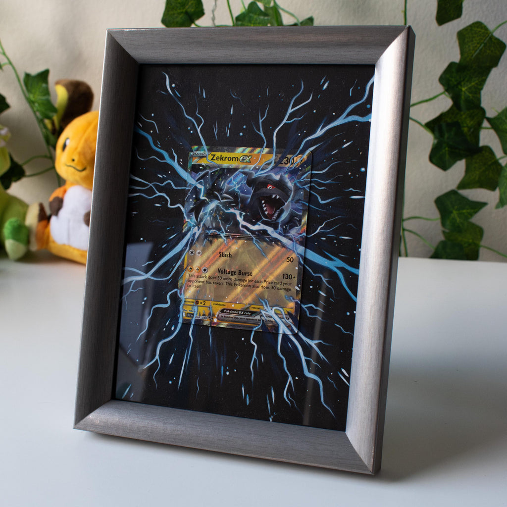 Deep Black Extended Art Painting