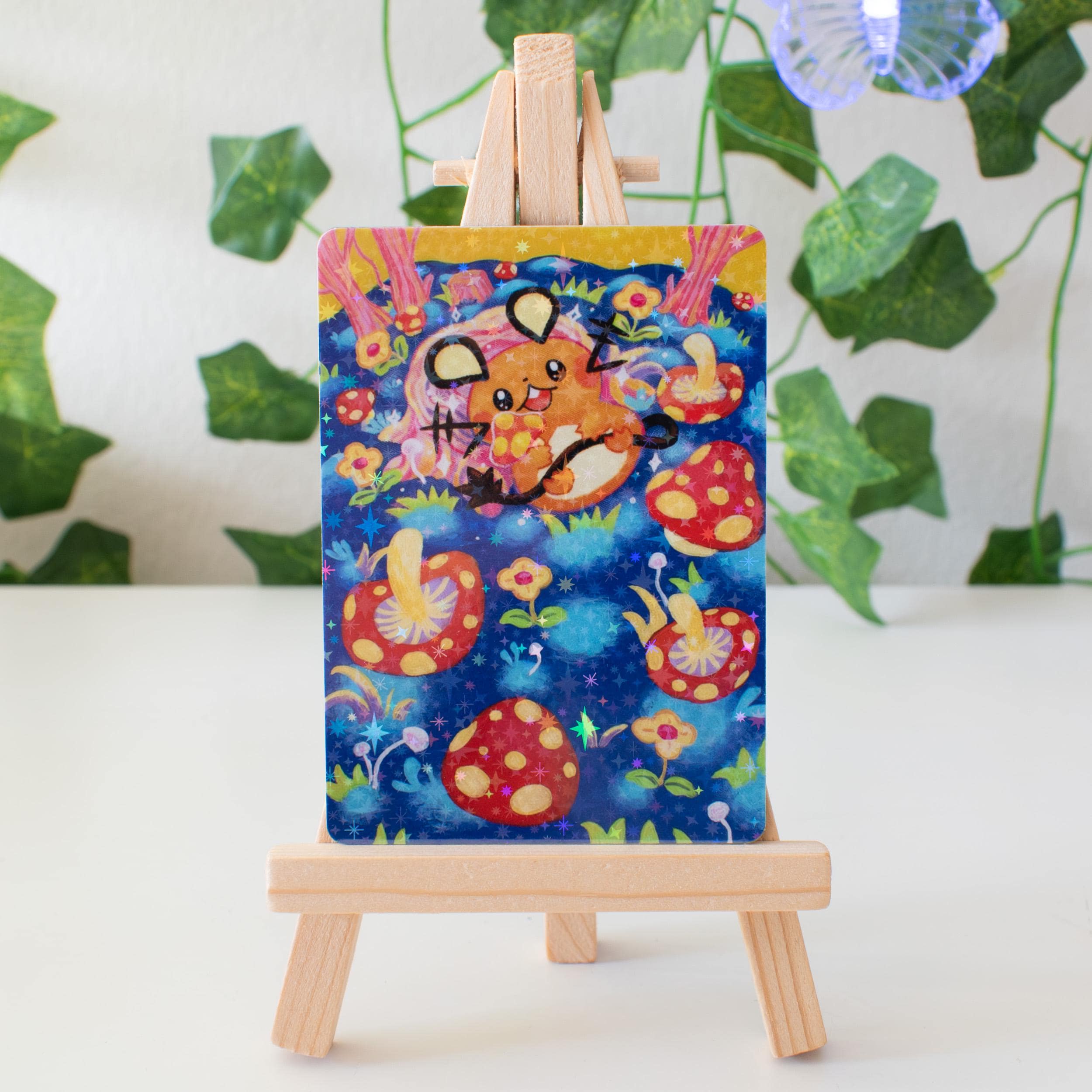 Mushroom Mouse Full Art Print