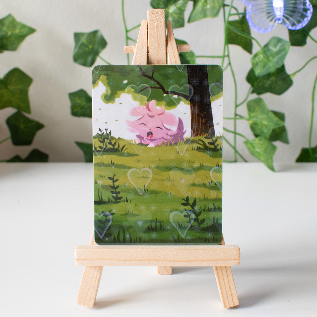 Sleepy Cat Full Art Print