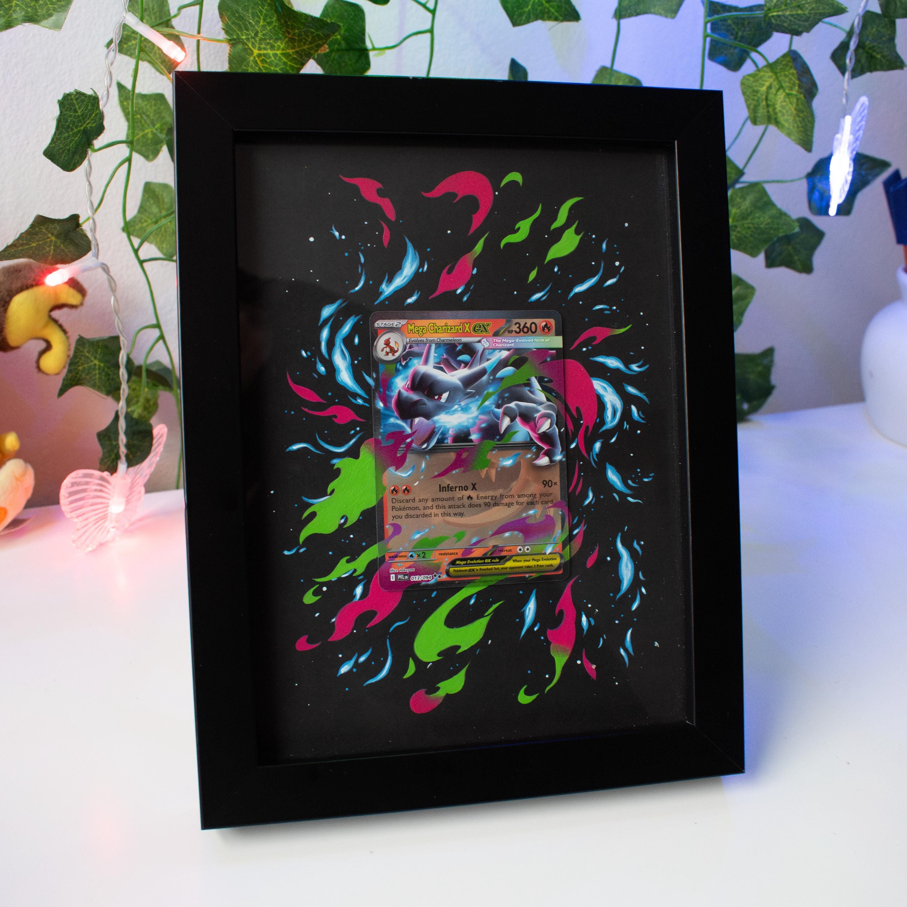 Fire Lizard Extended Art Painting