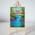 Forest Crossing Painted Card