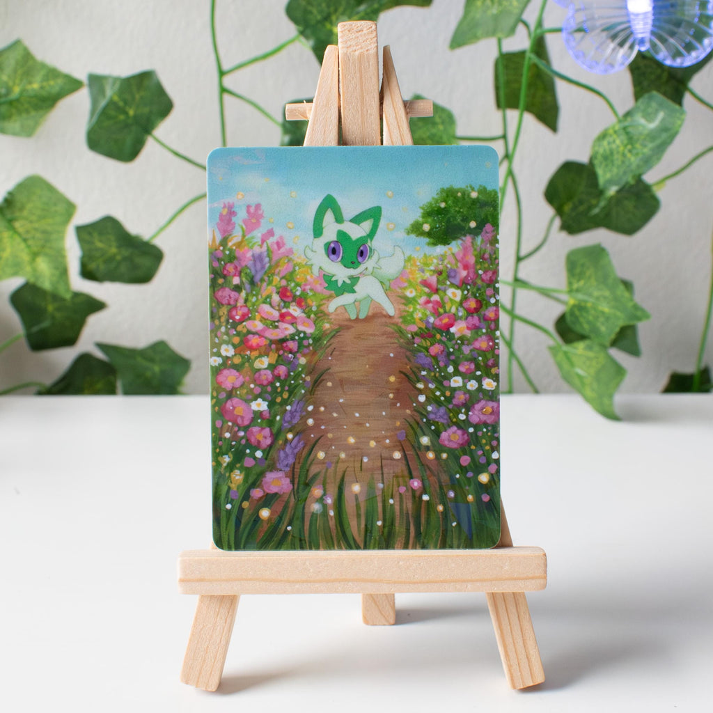 Grass Cat Full Art Print