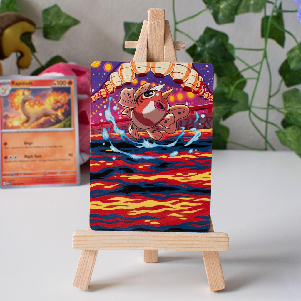 Lantern Lunar New Year Painted Card