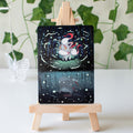 Spiteful Fox Painted Card