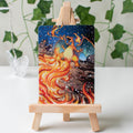 Fire Lizard Full Art Print